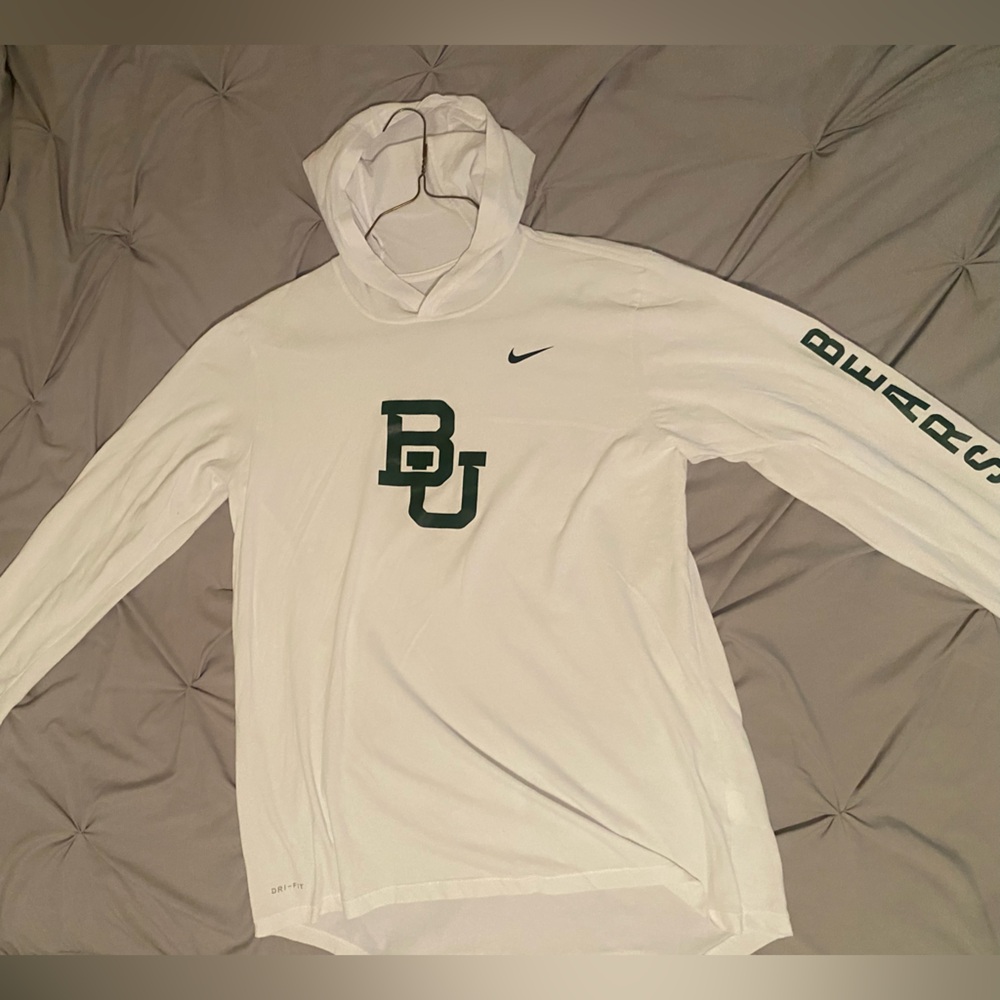 Baylor University Men’s Nike White Long Sleeve T-shirt